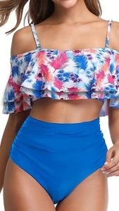 Off shoulder bikini set